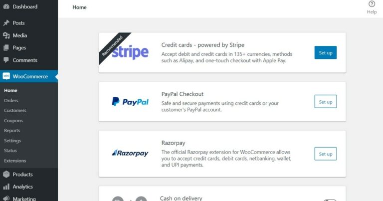 WooCommerce payment setting 768x403 1