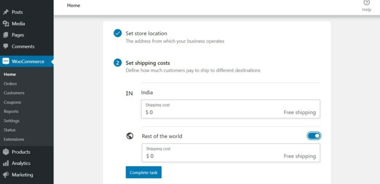 WooCommerce shipping setup 768x372 1